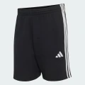 Spodenki Adidas M 3S FT SHO 7 BLACK/WHITE