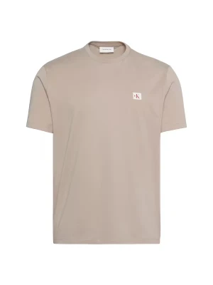 Koszulka Calvin Klein SS BADGE 30S JERSEY ROAST