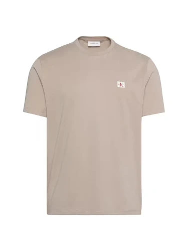Koszulka Calvin Klein SS BADGE 30S JERSEY ROAST