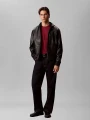Koszulka Calvin Klein SS BADGE 30S JERSEY Rhododen