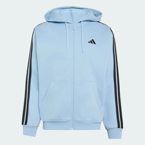 Bluza Adidas M 3S FL FZ HD CLESKY/BLACK