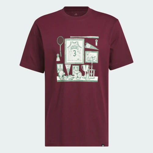 Koszulka Adidas M SPBR MEMORY T MAROON