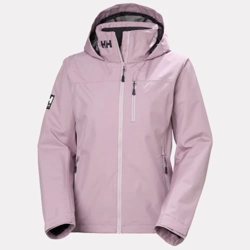 Kurtka HH W Crew Hooded Midlayer Jacket 2.0 Purple