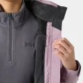 Kurtka HH W Crew Hooded Midlayer Jacket 2.0 Purple