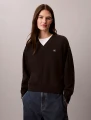 Bluza Calvin Klein Jeans LS TERRY WOVEN LABEL
