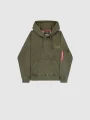 Bluza Alpha Industries Back Print Hoody Dark Olive