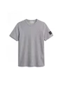 Koszulka Calvin Klein SS WAFFLE BADGE CREW STEEL