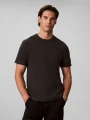 Koszulka Calvin Klein SS WAFFLE BADGE CREW PIRATE