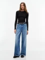 Bluzka Tommy Jeans TJW SLIM SH PARTY RIB LS