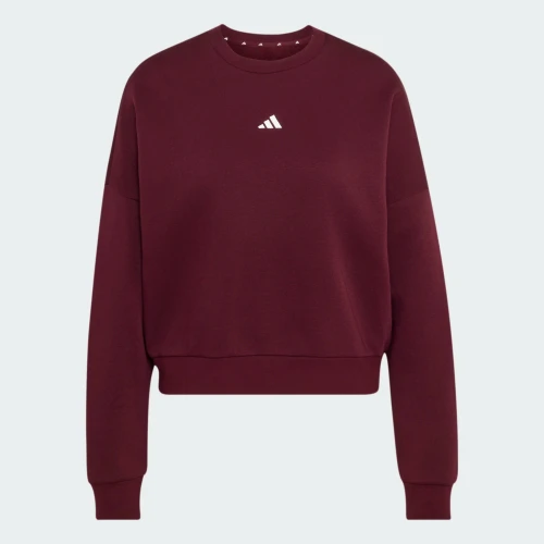 Bluza Adidas W SL FC SWT MAROON/WHITE
