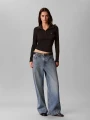 Bluzka Calvin Klein WVN LABELTNECK