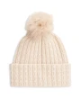 Czapka Tommy Hilfiger TH SCRIPT CABLE POM