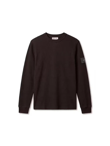 Bluza Calvin Klein LS WAFFLE BADGE CREW