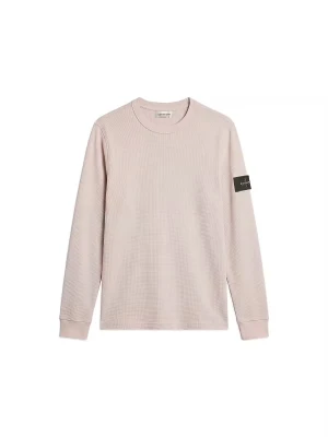 Bluza Calvin Klein LS WAFFLE BADGE CREW