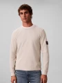 Bluza Calvin Klein LS WAFFLE BADGE CREW