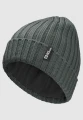 Czapka Jack Wolfskin RIB KNIT BEANIE Slate Green