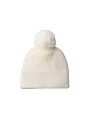 Czapka Calvin Klein FUZZY RIB POMPOM BEANIE