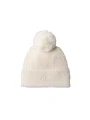 Czapka Calvin Klein FUZZY RIB POMPOM BEANIE